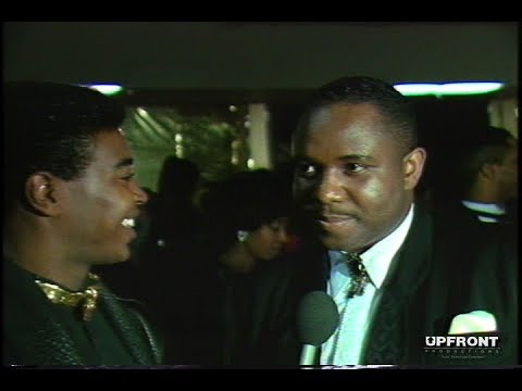 Freddie Jackson backstage interview at the American Music Awards (1989) by filmmaker Keith O'Derek