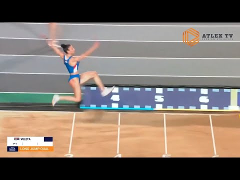 Ivana Vuleta - 6,98m EL | dvoransko prvenstvo Evrope 2023 | kvalifikacije skoka udalj