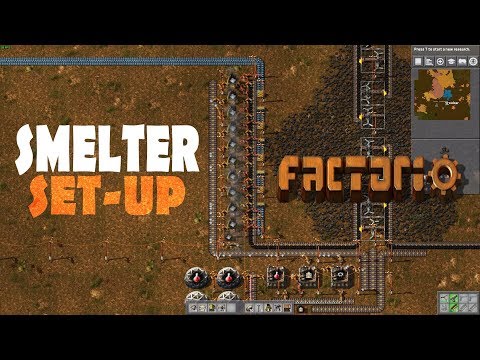 FACTORIO 0.15 | Smelter Set-Up - Episode 4