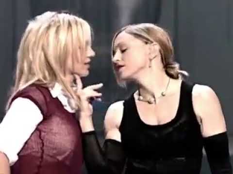 Madonna, Britney Spears & Christina Aguilera - MTV VMA 2003 Rehearsal