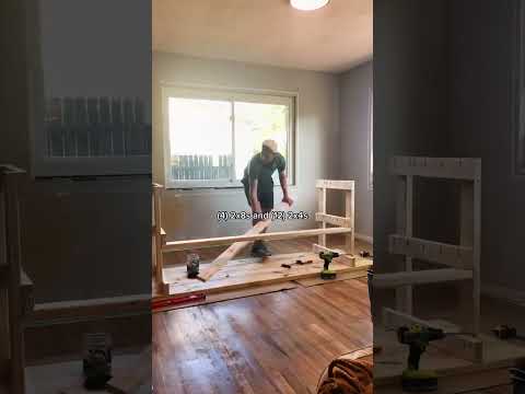 109. most efficient way to build a workbench for storage #easywoodworkingprojects