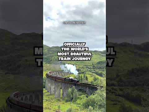 The Jacobite Train at the Glenfinnan Viaduct