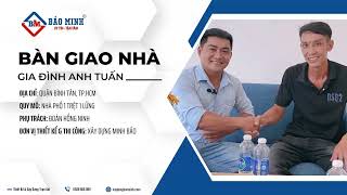 Bàn Giao Nhà 1 Trệt 1 Lửng Cho Gia Đình Anh Tuấn Tại Bình Tân, TP.HCM