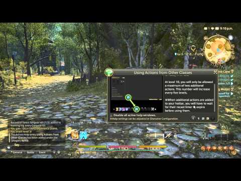 Let's Play FFXIV - 19 - lvl 2 - First Conjurer Quest