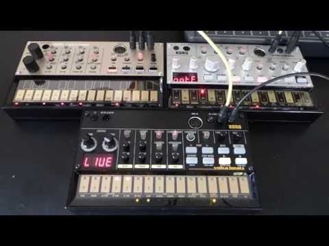Korg Volca Beats, Bass & Keys