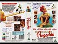Original VHS Opening The Adventures Of Pinocchio 1997 UK Rental Tape