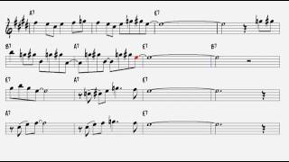 St Louis blues W C Handy 1914 Alto Sax