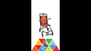 Comfort Plus DY01409LJ Turuncu Transfer Tekerlekli Sandalye