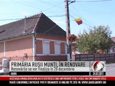 PRIMĂRIA RUŞII MUNŢI, ÎN RENOVARE