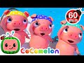 Three Little Pirate Pigs ‍ ️ CoComelon Nursery Rhymes And Kids Songs Animals For Kids