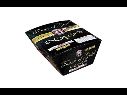TOUCH OF GOLD 119 SHOT - DOMINATOR FIREWORKS - DM198C5