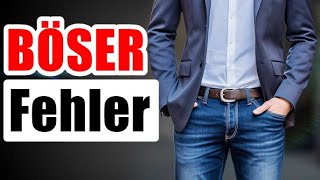 JEANS zum SAKKO tragen? Was Du dringend beachten musst!