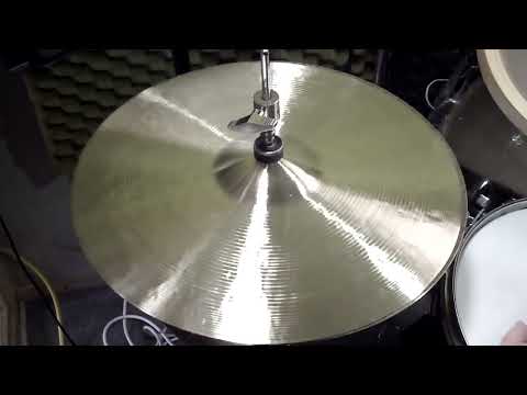 14 Hi-Hats, 1122g & 998g - Handcrafted cymbals by Craig Lauritsen