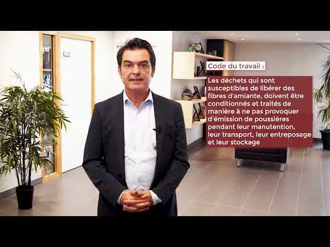 La réglementation autour des déchets amiantés – MOOC Amiante