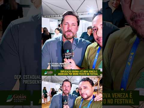 Deputado Bruno Peixoto anuncia duplicação de Rodovia entre Goiânia e Nova Veneza!