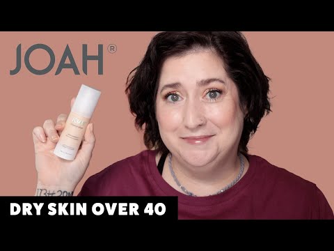 JOAH BEAUTY CRYSTAL GLOW PRIMEDATION FOUNDATION | Dry Skin Review & Wear Test
