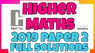 Higher 2019 Paper 2