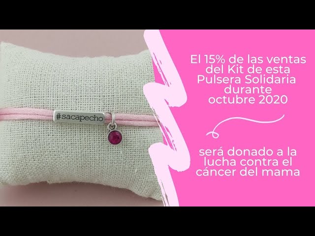 Vídeo relacionado con Pulseras de concientización sobre el cáncer de mama, pulseras personalizadas para mujer, pulseras de cinta rosa, pulsera de acero inoxidable, pulsera de cuerda de acero inoxidable para niñas, fuerza y