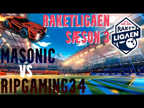 MASONIC vs. RIPGAMING34 | RaketLigaen Sæson 3 | Playoffs | UB Finale