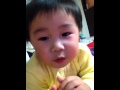 Baby singing happy birthday (chinese version ...