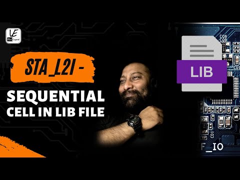 STA_L2i - Sequential Cell in LIB File