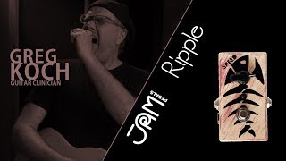 Video thumbnail for JAM pedals Ripple video demonstration by Greg Koch by JAM pedals