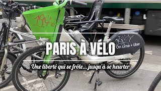 【パリVlog】自転車でパリ観光？⚠️知らないと危ない | Paris à vélo | Liberté ou chaos ?