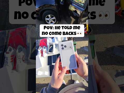 Sealed iPhone 17 Pro Max at carboot… £400 to £250 instantly. Real or fake?