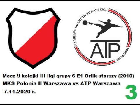 MKS Polonia II Warszawa: ATP Warszawa 7.11.2020 kwarta III
