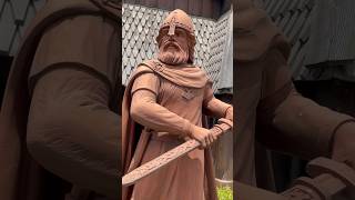 A Viking Norse Warrior at Epcot in Norway