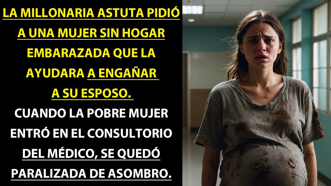 UNA MUJER MILLONARIA OBLIGÓ A UNA CHICA SIN HOGAR A SER SU MADRE SUSTITUTA PARA ENGAÑAR A SU ESPOSO