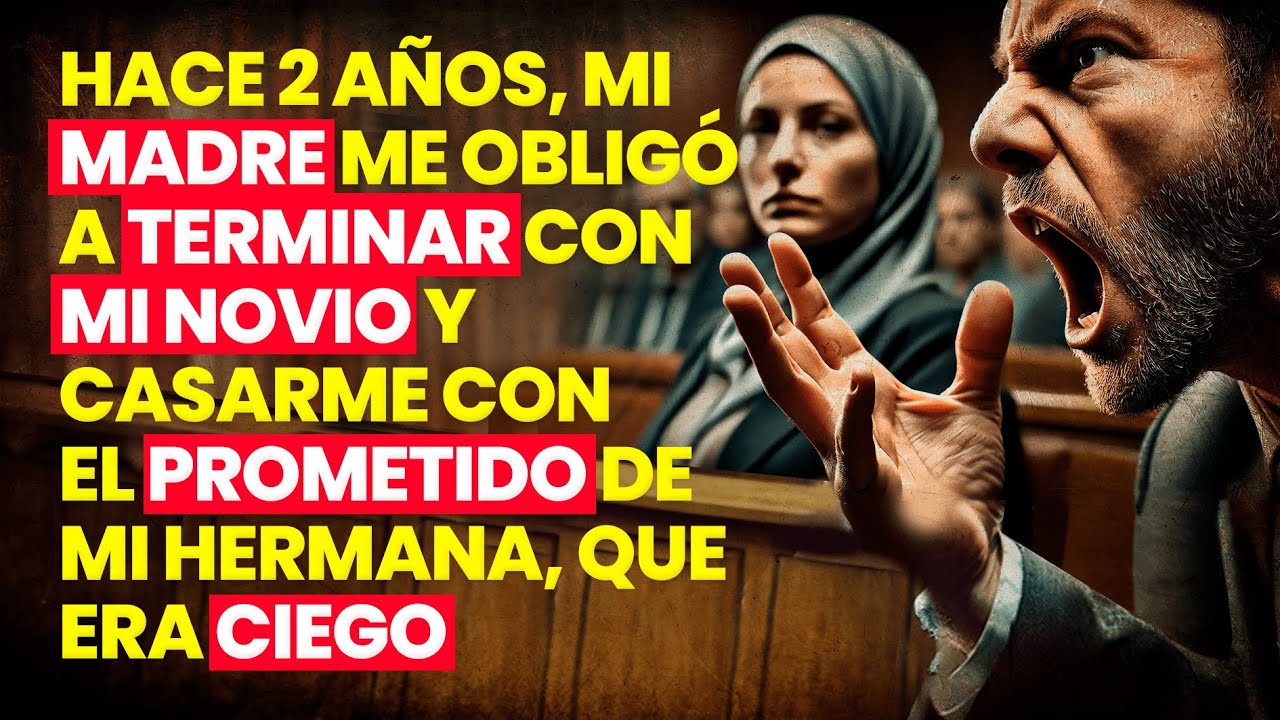 Mi madre me obligó a terminar con mi novio y casarme con el prometido de mi hermana, que era ciego