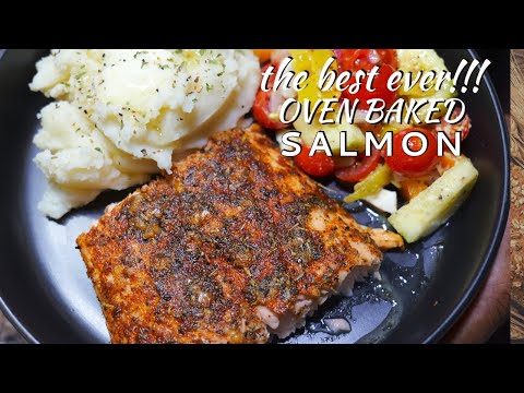 The Best Ever!!! Oven Baked Salmon Recipe | Ray Mack's Kitchen and Grill
