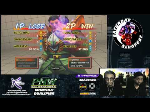 Saturday Slugfest VII - AE2012 LF - Sam B VS Riki-Oh