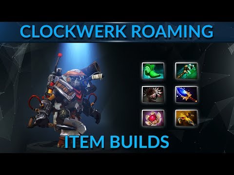 The pro scene clockwerk roaming item build explained by ZYXC
