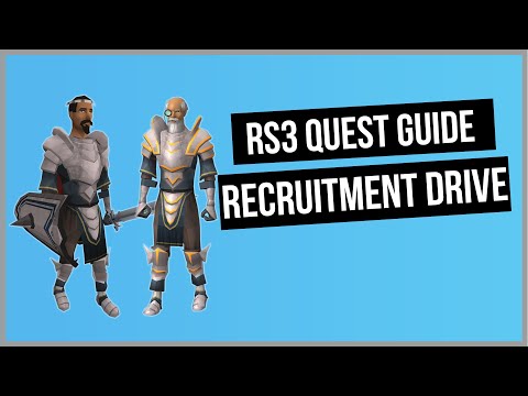 RS3: Recruitment Drive Quest Guide - Ironman Friendly RuneScape 3