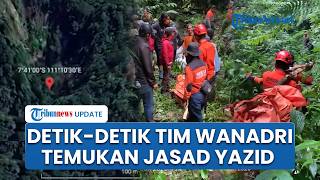 Detik-detik Tim Wanadri Menemukan Pendaki Yazid di Bukit Mongkrang setelah 54 Menit Susuri Sungai