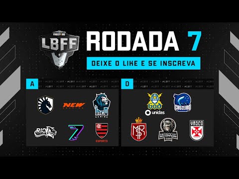 LBFF 6 Série B - Rodada 7  -  Grupos A e D | Free Fire