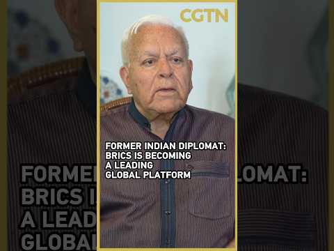 Former Indian diplomat: BRICS is becoming a leading global cooperation platform