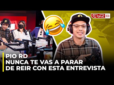 PIO RD: NUNCA TE VAS A PARAR DE REIR CON ESTA ENTREVISTA