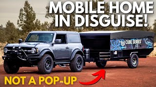 They Hid an Entire RV in This Tiny Trailer-Here's How!