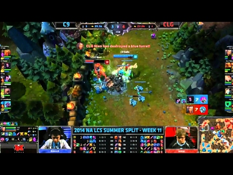 C9 vs CLG Highlights - 2014 NA LCS W11D3