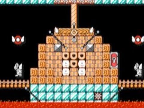 (SMT)-5-4 Crystal Citadel ⚡️ by Rowlet⚡️ SUPER MARIO MAKER Raw GAMEPLAY