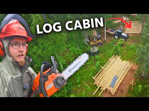Building an off-grid cabin in Finland - Finishing the outhouse + mini-cabin updates [EP10]