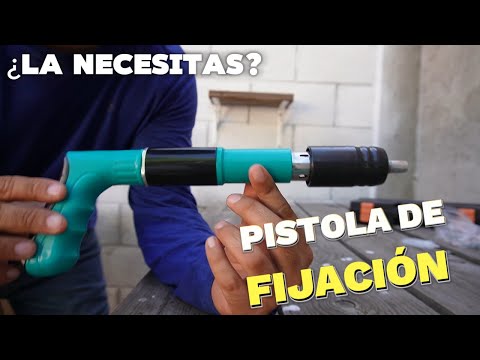 PISTOLA DE FIJACIÓN / USALA CON PRECAUCIÓN / SUPER ECONÓMICA