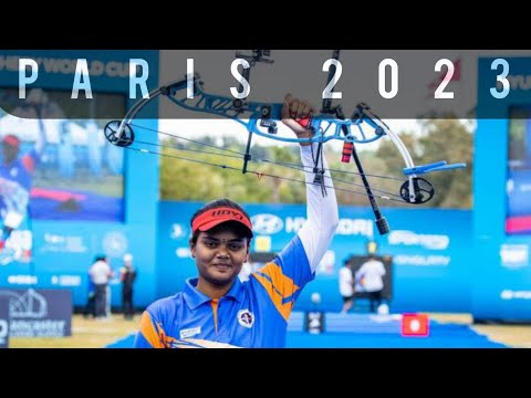 JYOTI VENNAM🇮🇳vs🇨🇴SARA LOPEZ‼️PARIS 2023🏆FIGHT FOR 🥉medal‼️TWO LEGENDARY PLAYERS🔥