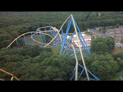 Nitro - Six Flags Great Adventure - Front Row (4K HD POV) - June 2023