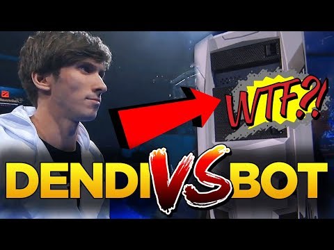 DENDI 1v1 vs IMBA OpenAI BOT - TI7 Dota 2