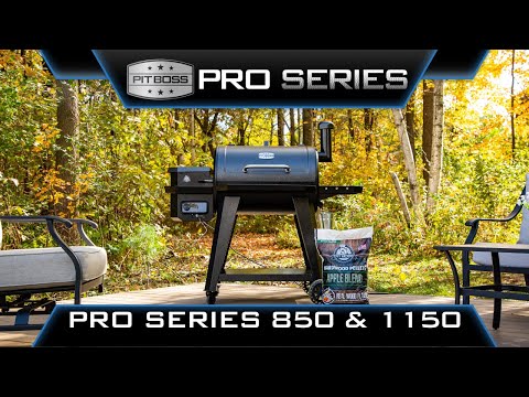 The Pro Series 850 and 1150 Wood Pellet Grills | Pit Boss Grills