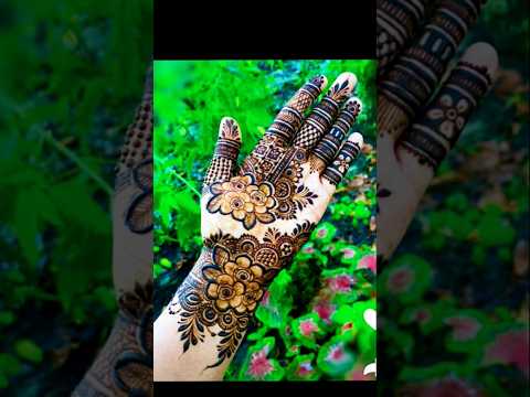 Mehandi Ke Naye Designs: Rangon Aur Riwaaz Ka Perfect Fusion!#mehndi #shortvideo #youtubeshorts